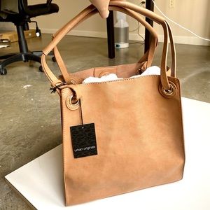 NWT Urban Originals Tote Cute Handbag Brown Purse